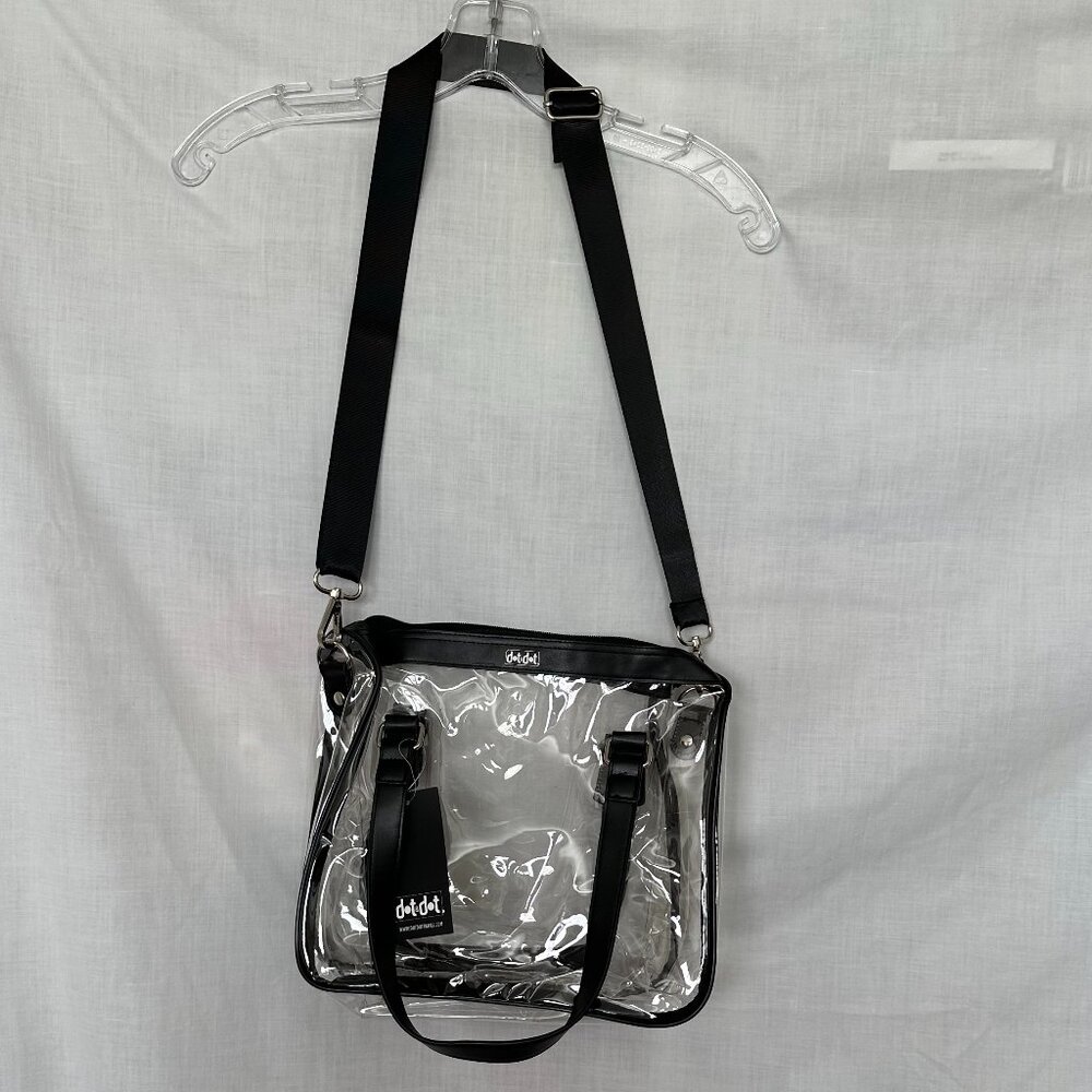 Clear Bag - Handbag or Shoulder Bag, Brand New w/tags